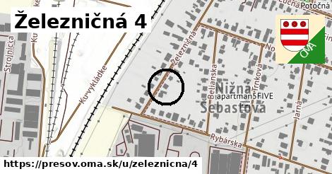 Železničná 4, Prešov