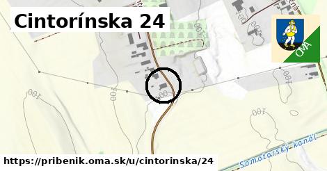 Cintorínska 24, Pribeník