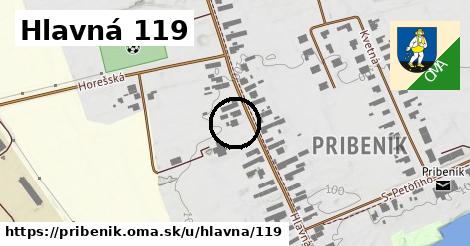 Hlavná 119, Pribeník