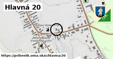 Hlavná 20, Pribeník