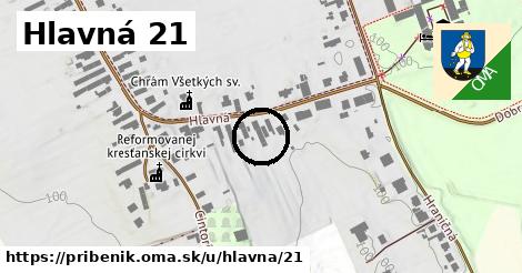 Hlavná 21, Pribeník