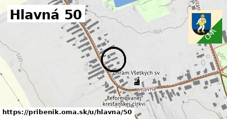 Hlavná 50, Pribeník