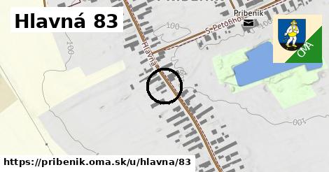 Hlavná 83, Pribeník