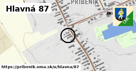 Hlavná 87, Pribeník