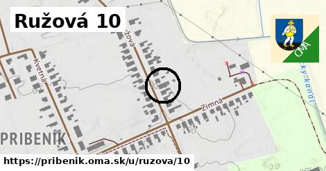 Ružová 10, Pribeník