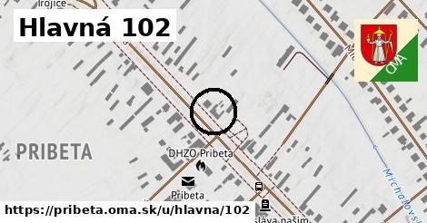 Hlavná 102, Pribeta