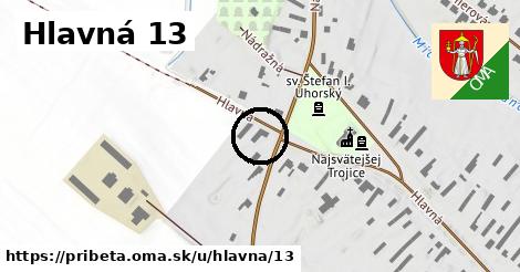 Hlavná 13, Pribeta