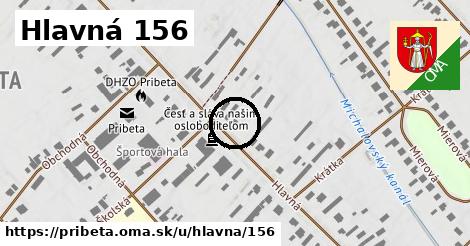 Hlavná 156, Pribeta