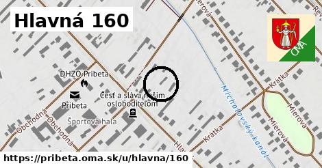 Hlavná 160, Pribeta