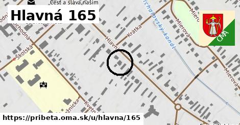 Hlavná 165, Pribeta