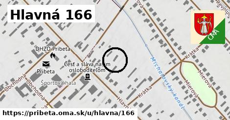 Hlavná 166, Pribeta