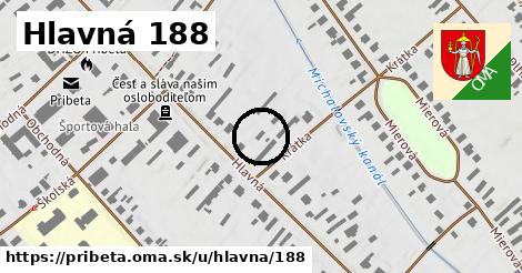 Hlavná 188, Pribeta