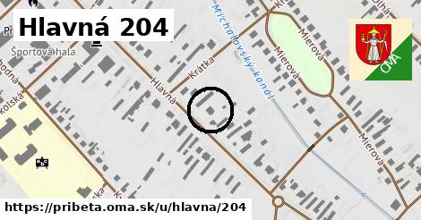 Hlavná 204, Pribeta