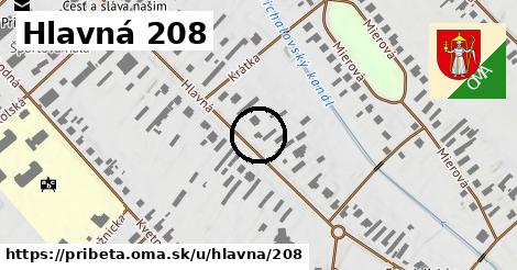 Hlavná 208, Pribeta