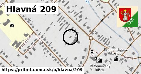 Hlavná 209, Pribeta