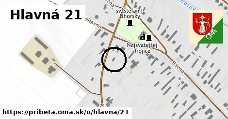 Hlavná 21, Pribeta