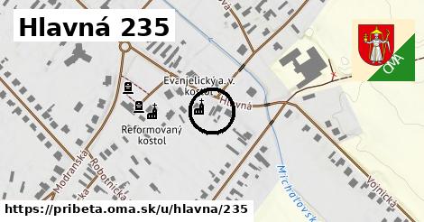 Hlavná 235, Pribeta