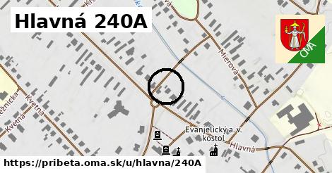 Hlavná 240A, Pribeta