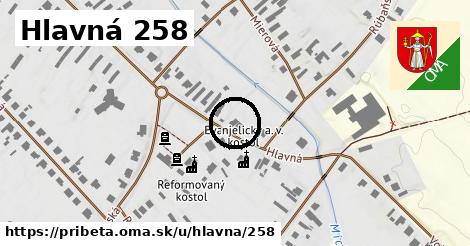 Hlavná 258, Pribeta