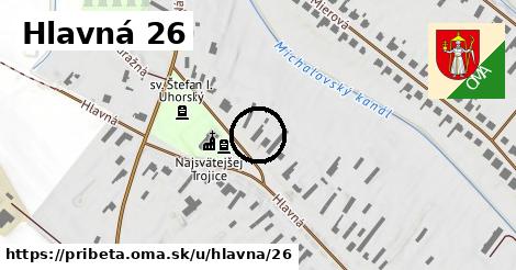 Hlavná 26, Pribeta