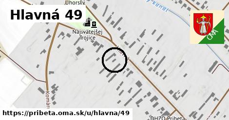 Hlavná 49, Pribeta