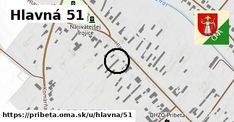 Hlavná 51, Pribeta