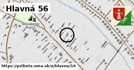 Hlavná 56, Pribeta