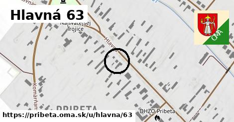 Hlavná 63, Pribeta