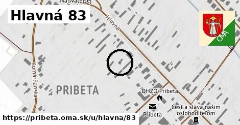 Hlavná 83, Pribeta