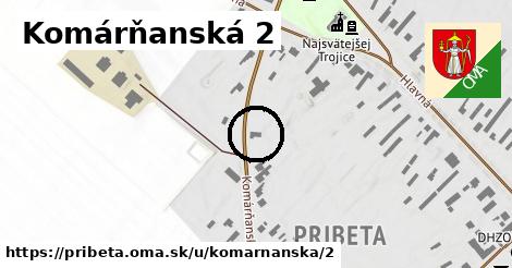 Komárňanská 2, Pribeta