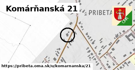 Komárňanská 21, Pribeta