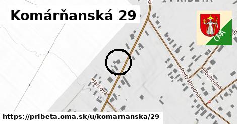 Komárňanská 29, Pribeta