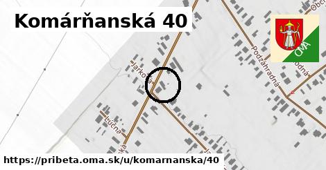 Komárňanská 40, Pribeta