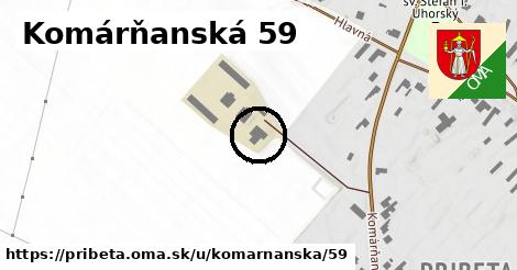 Komárňanská 59, Pribeta