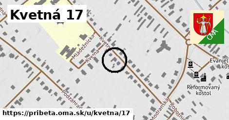 Kvetná 17, Pribeta