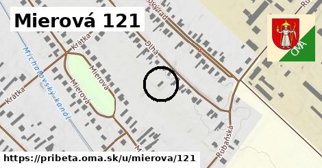 Mierová 121, Pribeta