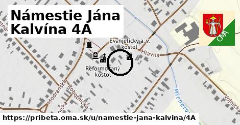 Námestie Jána Kalvína 4A, Pribeta