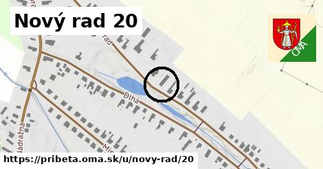 Nový rad 20, Pribeta
