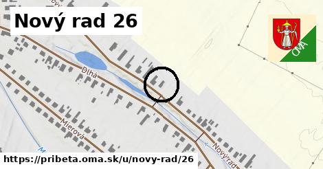 Nový rad 26, Pribeta