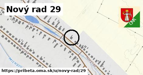 Nový rad 29, Pribeta