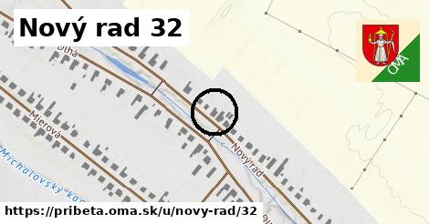 Nový rad 32, Pribeta