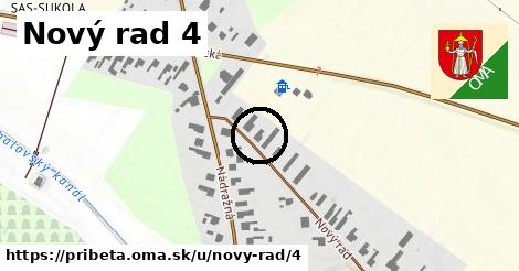 Nový rad 4, Pribeta