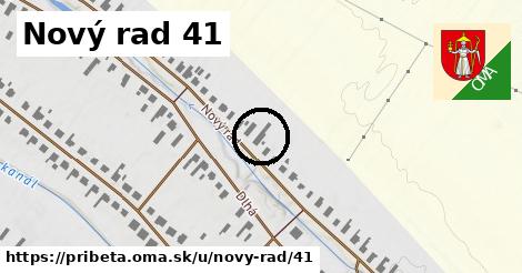 Nový rad 41, Pribeta