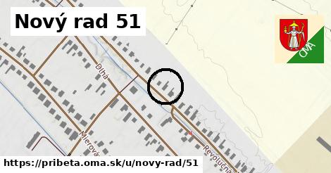 Nový rad 51, Pribeta