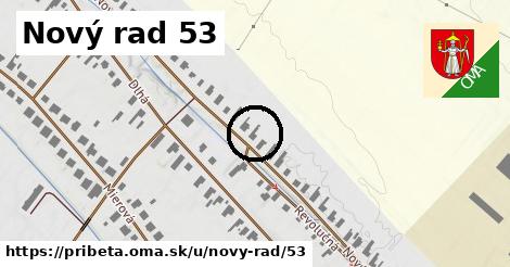 Nový rad 53, Pribeta