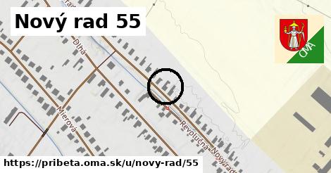 Nový rad 55, Pribeta