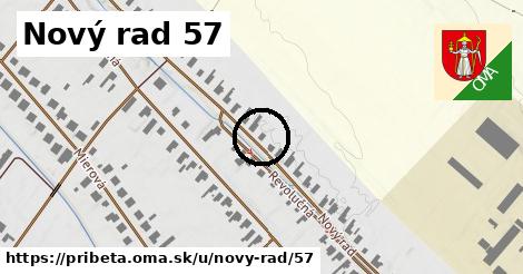 Nový rad 57, Pribeta