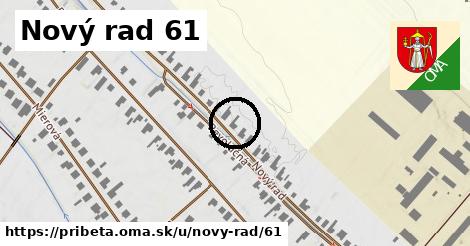 Nový rad 61, Pribeta