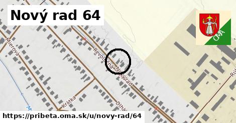 Nový rad 64, Pribeta