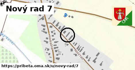 Nový rad 7, Pribeta